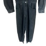 ZARA Women's Black Long Sleeve Size XS Jumpsuit Photo 4