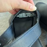 Steve Madden Black Leather  Platform Sandals Photo 8