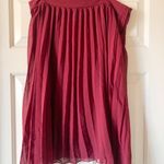 Charlotte Russe Burgundy Full Skirt Photo 0