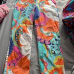 Trina Turk  Multicolor Retro Floral Paisley Cropped Pants - 10 Photo 4