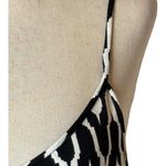 Diane Von Furstenberg  Shirt Women Medium‎ Black White Geometric Cami Tank Top Photo 4