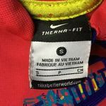 Nike Woman's  Just‎ Do It Scrambled Spell Out Swoosh Pink Pullover Hoodie Small Photo 11