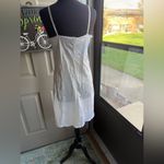 Vintage white lace slip dress, size large Photo 6