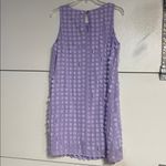 She & Sky  LAVENDER PURPLE TEXTURED SHIFT MINI DRESS MEDIUM NEW WITH TAGS Photo 5