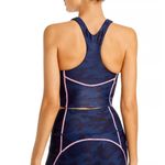 AQUA NWT Women;s Camouflage Contrast Stitch Fitness Sports Bra Photo 1