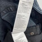 Topshop NWT Petite Cropped Straight Jeans with Raw Hem Washed Black Size 32P Photo 11