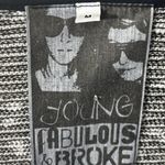 Young Fabulous and Broke  Color Block Slub Knit Pullover Sweater Size Med. VGUC Photo 2