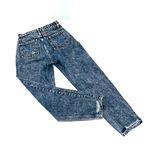 High Waisted High Rise Mom Fit Jeans Boyfriend Jeans Ripped Pants Denim Loose Ankle Crop Leggings Treggings Track Pants Blue Size XS Photo 5