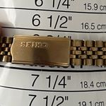 Seiko  Vintage Ladies Watch Gold-Tone Dial, Case, Bracelet, Hands, Markers Photo 14