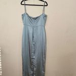 House Of CB  'Costanza'‎ Light Jade Maxi Dress blue NWOT size L Photo 16