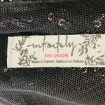 Intimately Free People sequined “gold rush” tie back silver mini dress. Small Photo 6