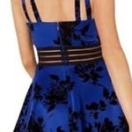 City Studio Womens Juniors Floral Mini Cocktail and Party Size 3 D41 Blue Photo 1