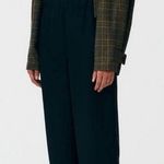 Tibi  Fabienne Ecoupe Pull On Cupro‎ Jogger Black XS Photo 0