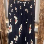 Vince Gardenia Floral-print pleated seamed midi skirt elastic waist pockets Sz S Photo 5