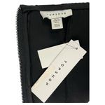 Topshop New Top Womens 6 Black Satin Bandeau Strapless Cropped Sexy Club Summer Photo 6