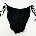 Good American Women Black Always Fit Tiny Ties Bikini Bottom Swim Size 4X/5X Photo 3