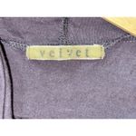 Anthropologie NEW Velvet Purple Cotton Long Sleeve Cardigan Sweater Jacket Sz M Photo 4