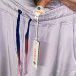 Sundry New  Lavender Lilac Purple Crop Cropped Flare Sweatpants Size 2 / Medium Photo 5