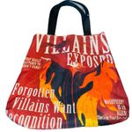 Disney Store Villains Maleficent Tote Bag Handbag Sequins 15"x16" Vintage Photo 0