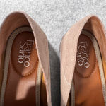 Franco Sarto Women's Beige Suede Loafers Size 9M Casual Shoes Photo 6