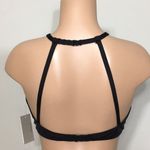 Kenneth Cole black embellished bikini top. NWT Photo 5