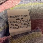 Habitat Size S Pink Plaid 3/4 Sleeve Linen Button Up Top Photo 9