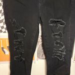 American Eagle Dream Jean Black Distressed Skinny – Size 10 Short Photo 6