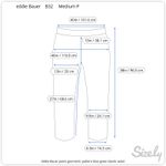 Eddie Bauer pants geometric pattern blue green elastic waist Photo 1