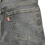 Levi's  Premium 501 Jean Shorts 25" Dark Wash Cutoffs Button Fly‎ Stretch Denim Photo 9