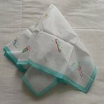 Cute doodle print bandana 0523 White Photo 1