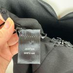 AQUA Scalloped V-Neck Fit and Flare Mini Dress Sz M | LBD Date Night Flirty Chic Photo 7