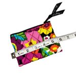 Vera Bradley Rainbow Floral Style Pattern Design Purse Wallet Colorful Coin Bag! Photo 2