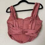 House Of CB  SET Aella‎ top 'Colette' Rose Satin Low Waist Midi Skirt NWOT Size S Photo 10