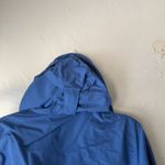 LL Bean Jacket Womens Small Blue Hooded Nylon Lightweight Rain Windbreaker‎ Coat Photo 9