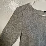 J.Crew  Boatneck Knit Top Gray Gold Studded Photo 4