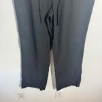 Land'n Sea Linen Wide Leg Pant Women L Black Pull On Coastal Beach Boho Relaxed Size L Photo 6
