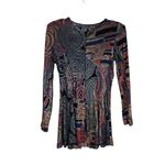 Janine Haly Vintage 1990 Multicolor Paillette Italian Fabric Jacket Skirt Suit Black Size undefined Photo 2