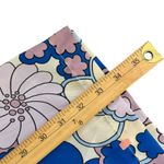 ZARA  Retro Floral Print Long Maxi Skirt Back Split Women Size M Blue BOHO Chic Photo 9