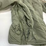 Free People  Side Zip & Snap Parka Teddy Lined Hood Sage XS Photo 8