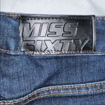 Miss Sixty  Vintage Dark Blue Flare Jeans Size 31 (tailored to about a 27) Photo 3