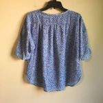 Loft  small petite blue top Photo 1
