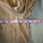 Eileen Fisher  Shirt Silk Spandex Button Up Long Sleeve Top Women’s S/P Brown Photo 5