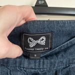 Forever 21  Vintage Dark Wash Denim Flare Skater Mini Skirt Photo 1