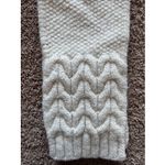 Gap Vintage VTG Y2K 2001 Ivory Wool Mohair Chunky Knit Scarf Accessory One Size Photo 6