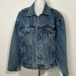 Hard Rock Cafe Vintage  Bangkok Save the Planet Blue Denim Jean Jacket Size Large Photo 0