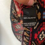 BCX  Red and Black Tribal Print Tank Top Size Xl Photo 3