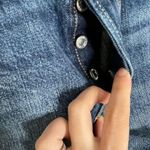 Levi's Levi’s 501 Cherry Embroidery Cut Off Jean Shorts 27 Button Fly Photo 1