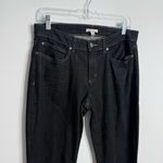 Eileen Fisher NWOT  Organic Cotton Stretch Straight Leg Jean Washed Black‎ Size 8 Photo 1