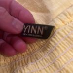 Fancyinn  Yellow Tie-Front and Sleeveless Button-Down Dress (M) Photo 9