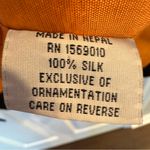 Yak Magik 100% Silk Embroidered Beaded Jacket Boho Festival Black L Y2K Size L Photo 3